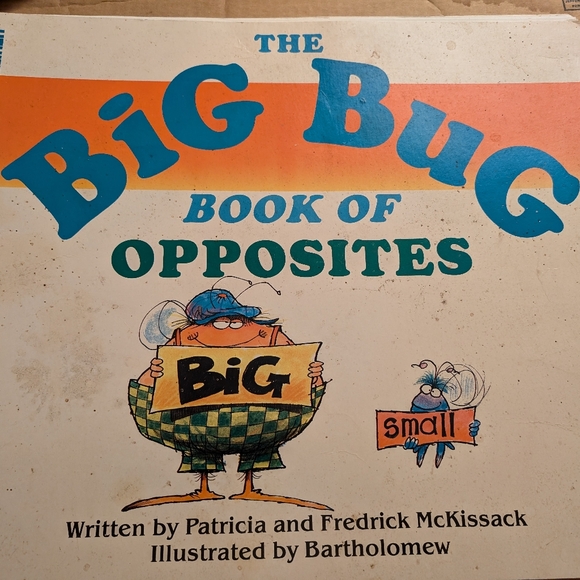Lot of TWO Big Bug Book of counting & opposites - Picture 2 of 8